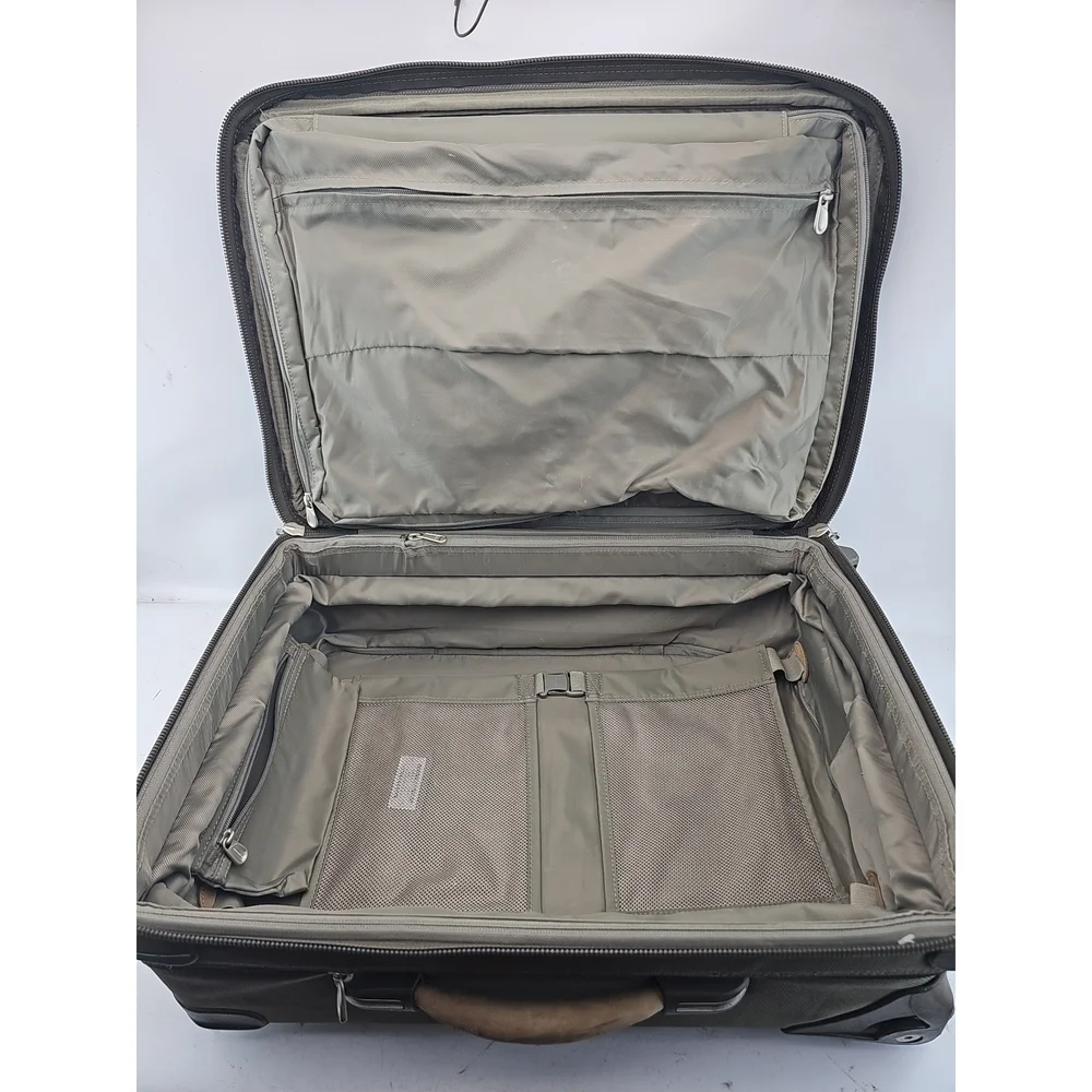 Briggs & Riley Olive Green Carry-on Suitcase